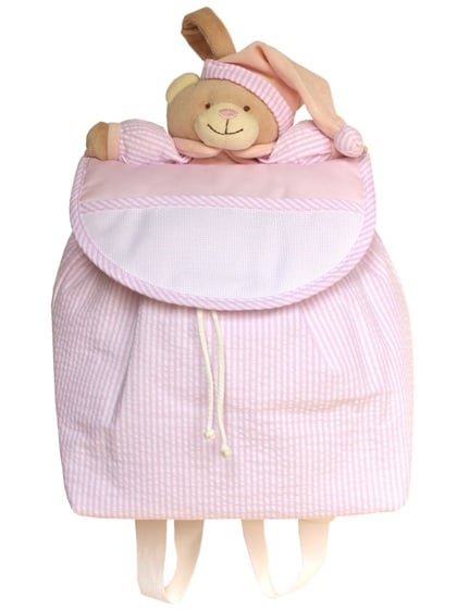 Sac à dos pour l\'école - Ours - Rose