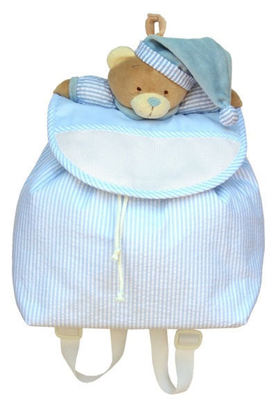 Sac à dos pour l\'école - Ours - Bleu