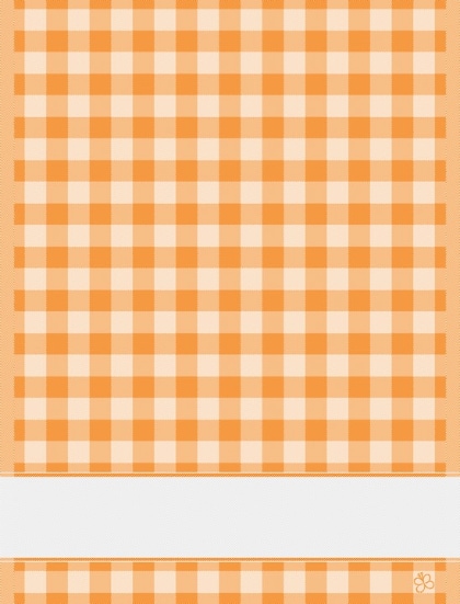 Serviette - Pic-Nic - Orange