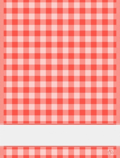 Serviette - Pic-Nic - Rouge