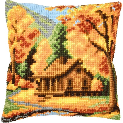 Coussin - Paysage d\'automne