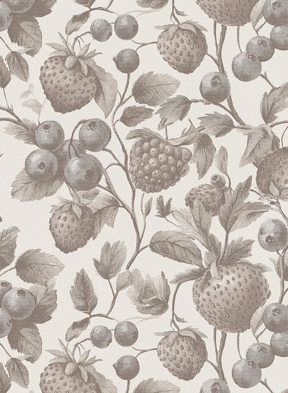 Serviette - Berries - Ecru - NO Aida