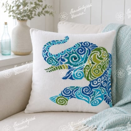 Coussin - Elephant