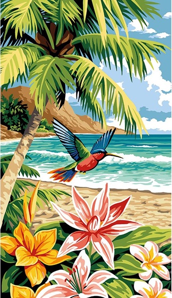 L\'île aux colibris