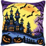 Cushion - Paysage d' Halloween