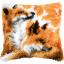 Coussin - Renards en automne