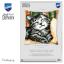 Coussin - Chat avec un livre