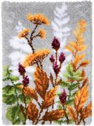 Tapis - Feuilles et fleurs d'automne