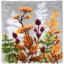 Tapis - Feuilles et fleurs d'automne