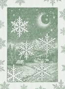 Serviette - Silenzio - Vert - NO Aida