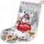 Veuillez vous arrêter ici - Chaussette de Noël
