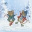 Festive Figure Skaters