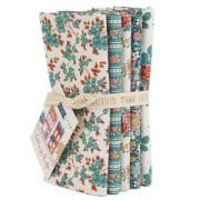 Tilda Village Life Fat Quarter Bundle Petrol/Teal