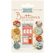 Tilda buttons - Village Life Autumn