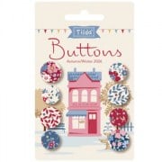 Tilda buttons - Village Life Winter
