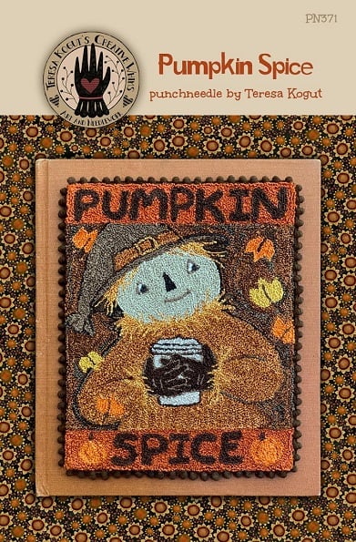 Pumpkin Spice - Punchneedle