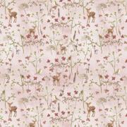 Rehe und Blüten - 50x145cm.