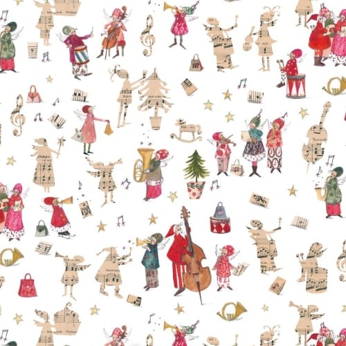 Weihnachtsmusikanten - 50x160cm.