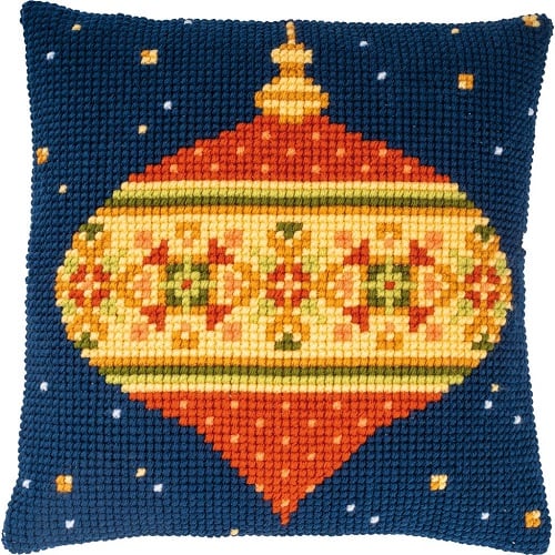 Coussin - Boule de Noël scandinave