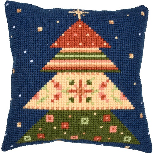 Coussin - Sapin de Noël scandinave