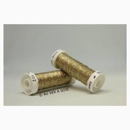 Fil métallisé Tressé 8 - couleur 102