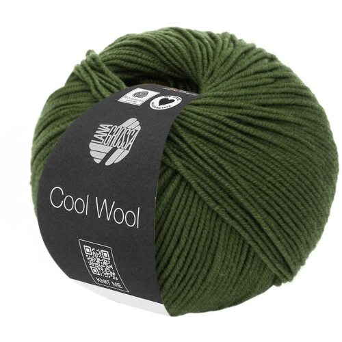 Cool Wool - Olive foncé 2042