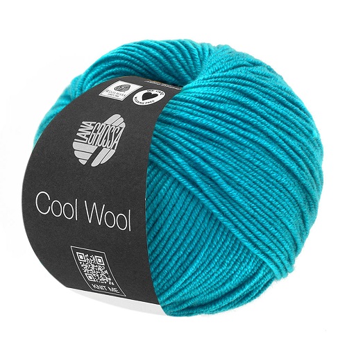 Cool Wool - Bleu azur 2036