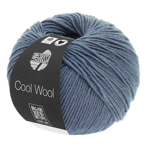 Cool Wool - Bleu acier 2037