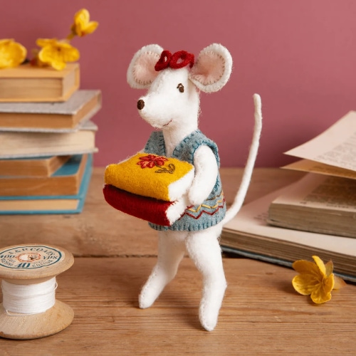 Petite Souris Bibliothécaire