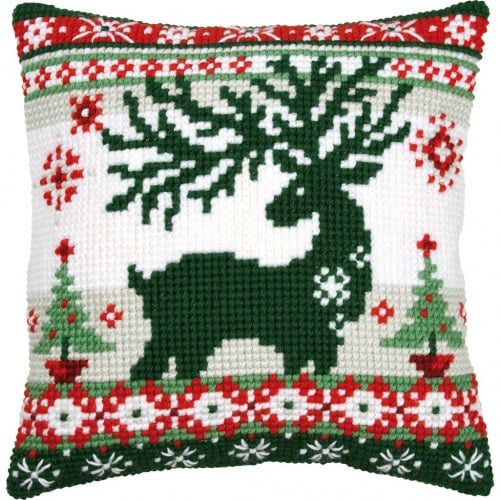 Coussin - Renne nordique