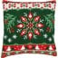Coussin - Flocon de neige nordique